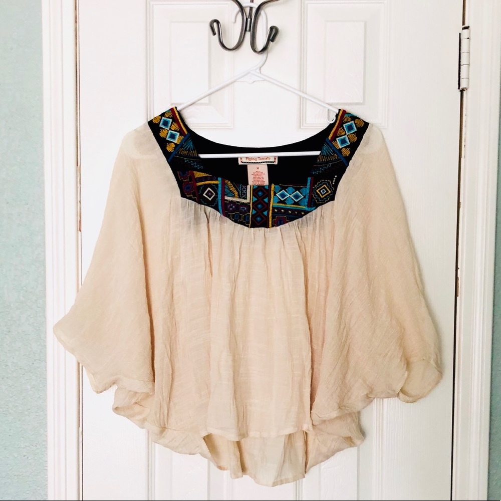 Bohemian Aztec Top